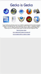 Mobile Screenshot of geckoisgecko.org